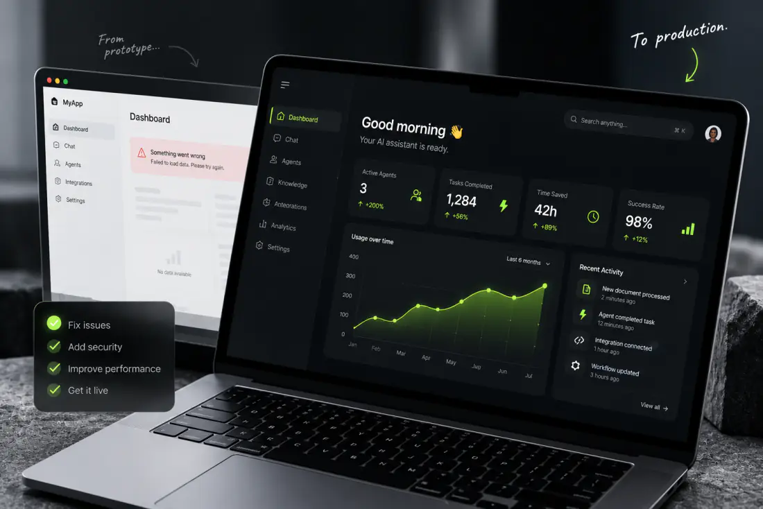 Un esempio di lavoro per Recupero app AI