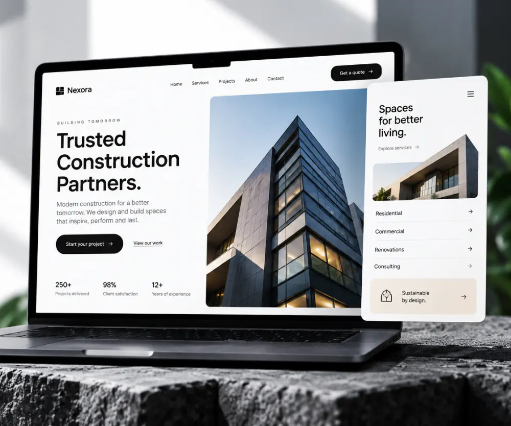 Business websites example