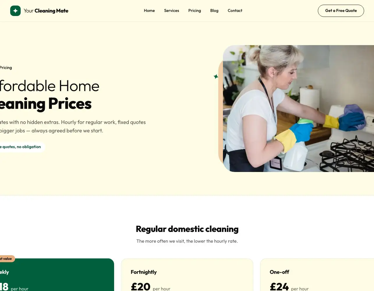Your Cleaning Mate, Detail 1