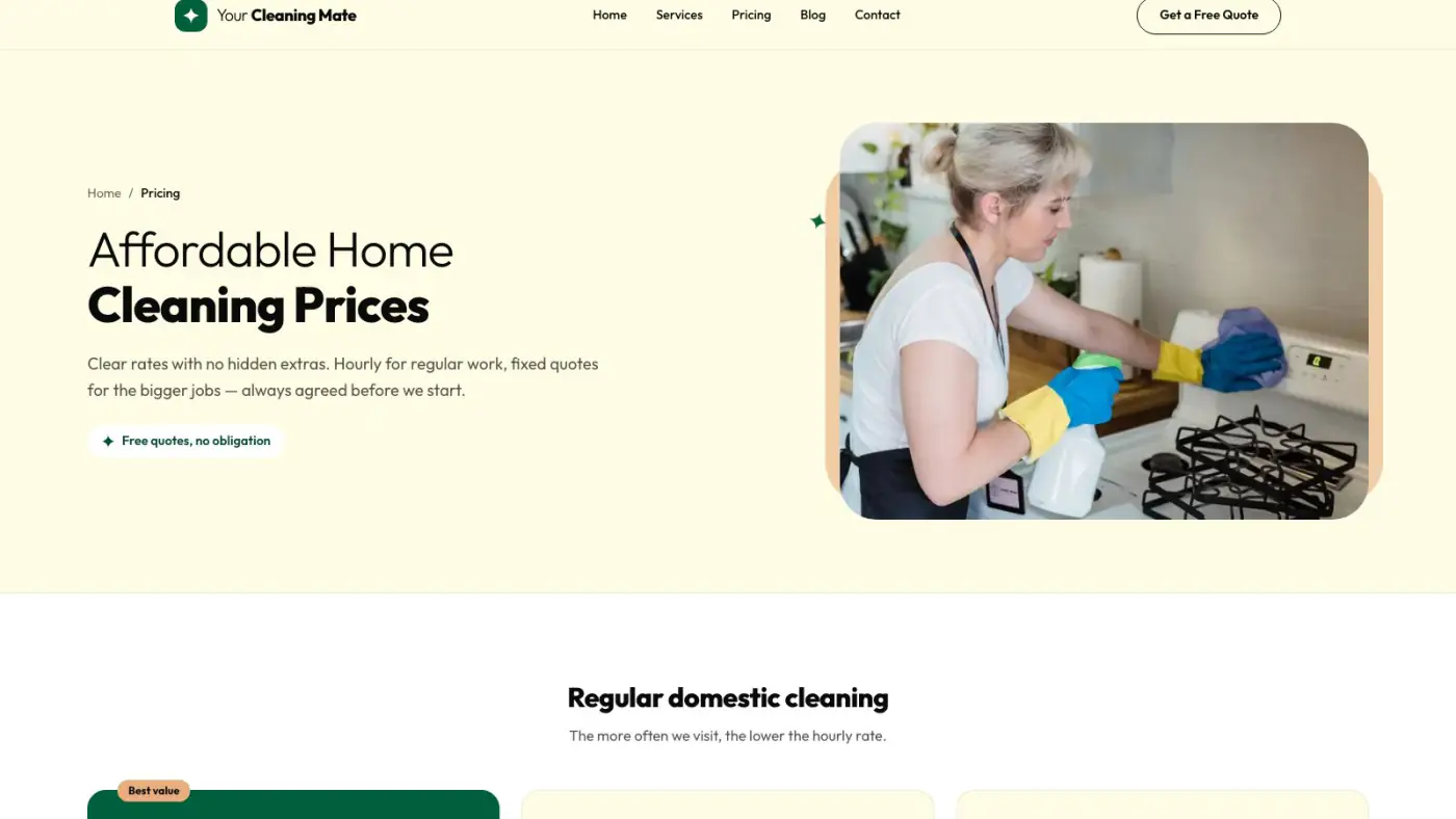 Your Cleaning Mate, Detail 3